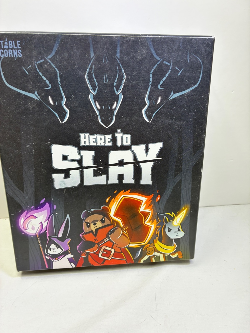 Here To Slay Card Game - Black & Multicolor Box